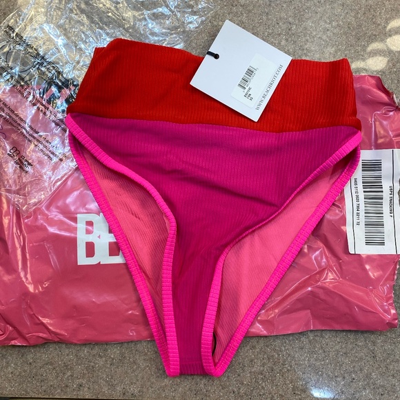 NWT Beach Riot Emmy Colorblock Bottom XS - Picture 4 of 6